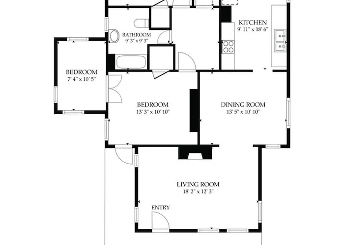 Historic Craftsman, 2 Bedroom 1 Ba, Close To U Of A *